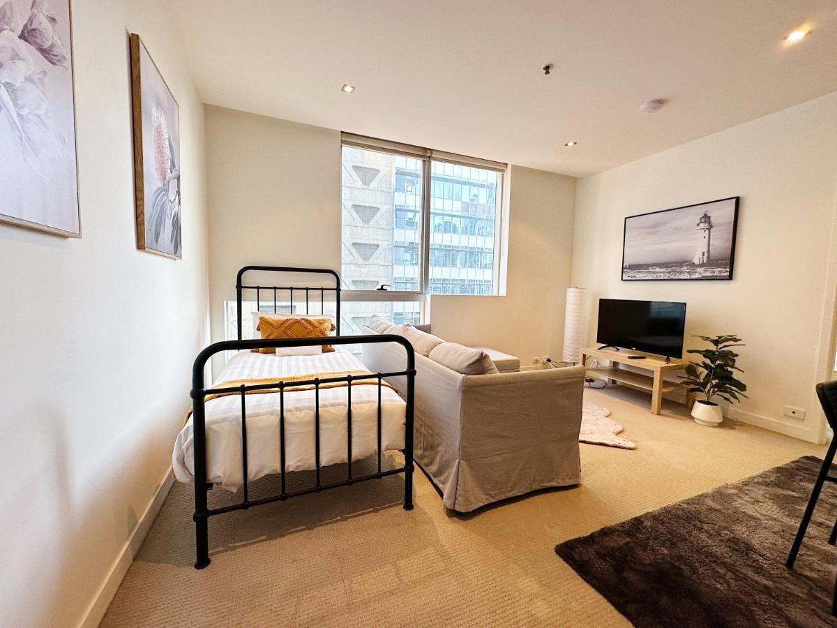 Luxe Central City Qv Apartment With Indoor Pool & Gym Мелбърн Екстериор снимка